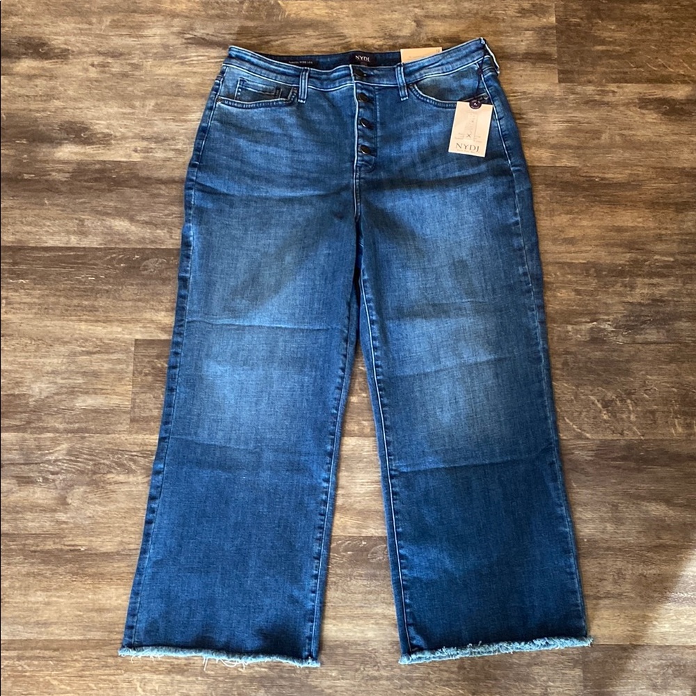 NYDJ Teresa Wide Leg Ankle Jean